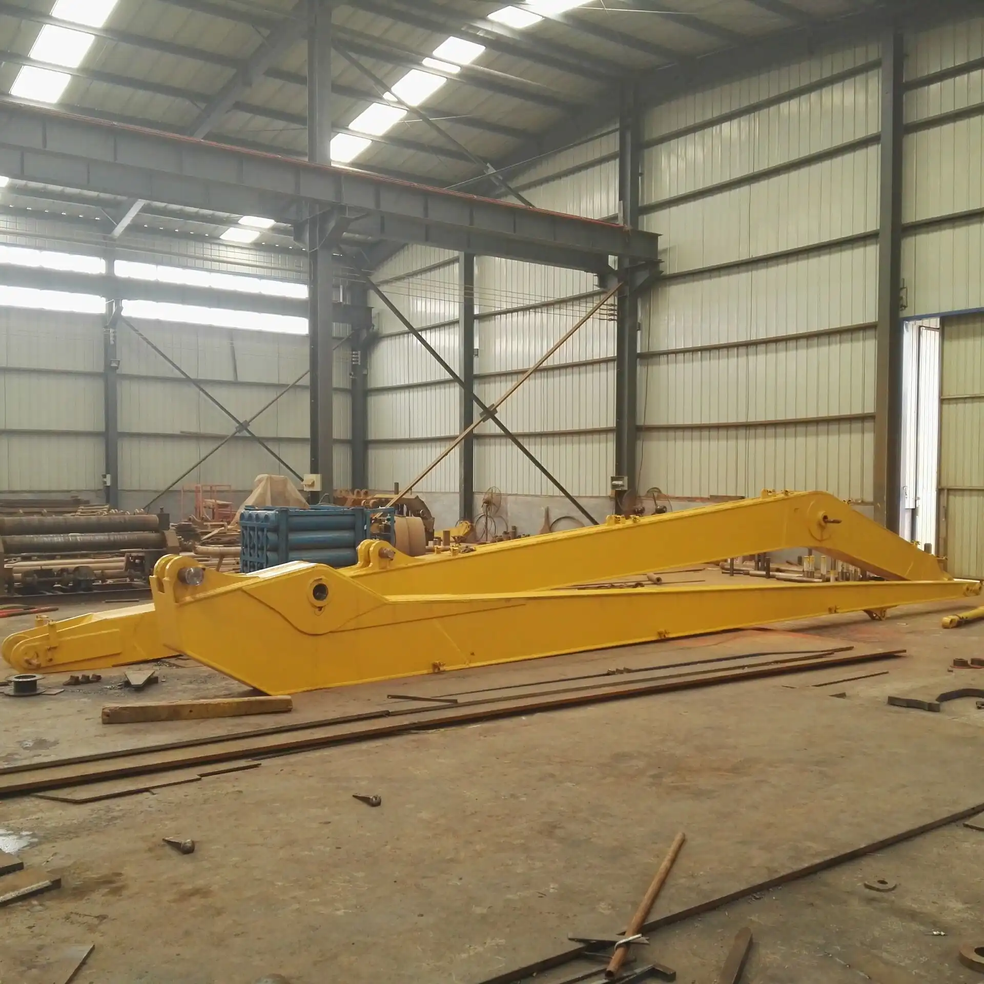 Excavator Pile driving Long Reach Boom for sale